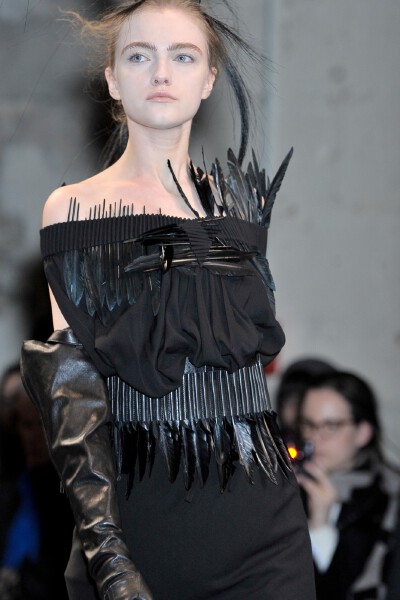 Vlada Roslyakova
Ann Demeulemeester FW 2011