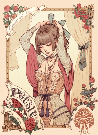 Jasmin Darnell 带来的一组细腻奢华的cg作品。