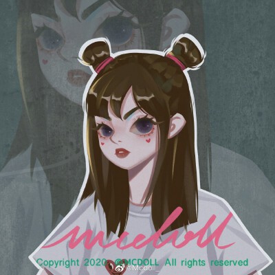 头像by人文艺术博主 Mcdoll_