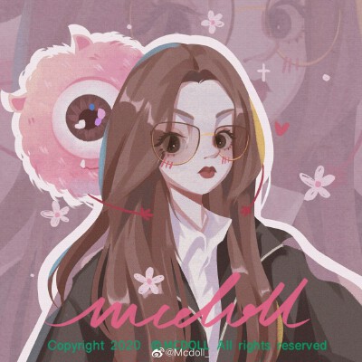 头像by人文艺术博主 Mcdoll_
