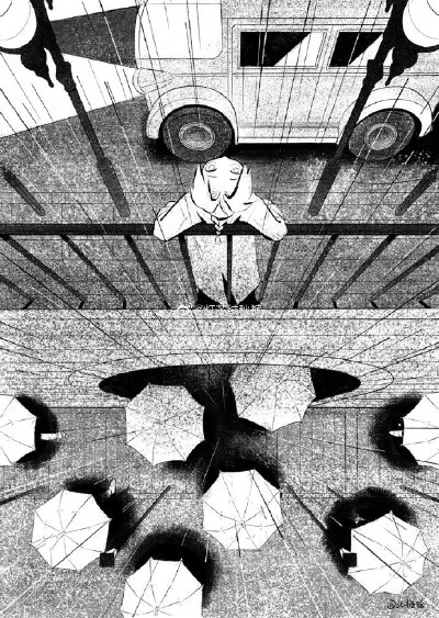 2-4月钢炼不知不觉画到9图了。本来只是想稍微画两笔，转眼已经画到了这么多。2020以来精神状态很差，时常崩溃，但是画这套图的时候却很开心，尝试了一些有趣的形式语言。也收到了一些让我意外的解读和评论，真的很感…