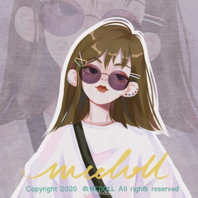 头像by人文艺术博主 Mcdoll_