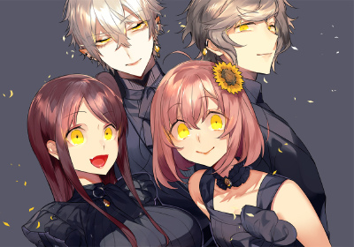 @壽
彩虹社 VTuber ChroNoiR 葛叶 叶 四轮草