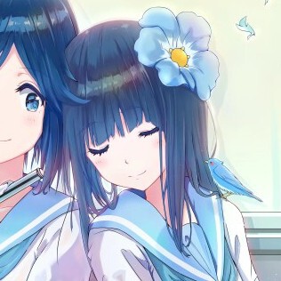 动漫头像 女头 百合