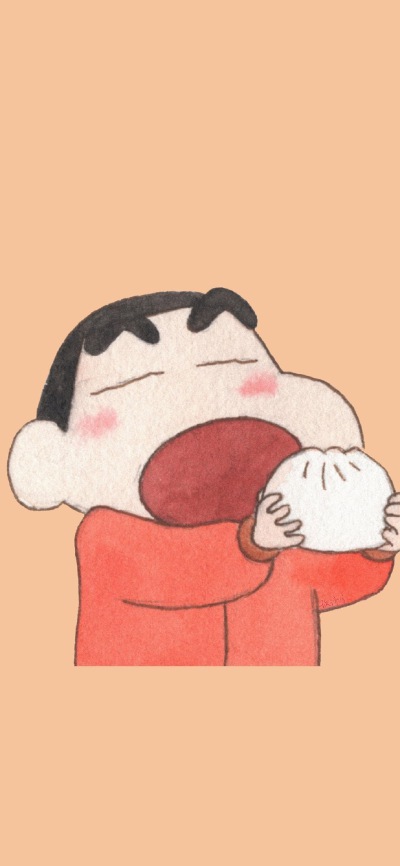 蜡笔小新卡通插画高清手机壁纸