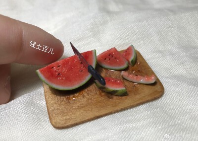 微缩食物@钱土豆儿