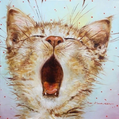 猫咪 水粉