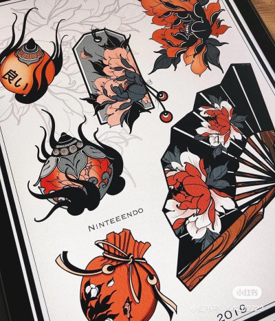 纹身手稿 欧美
