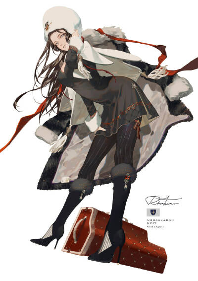 画师：理查不接稿不接广告
rei子老师的插画
